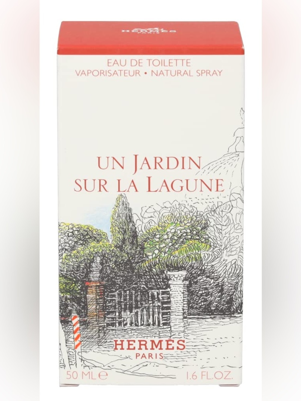 Hermès Un Jardin Sur La Lagune Eau de Toilette NIB Sealed 1.6 Fl Oz Retail $175